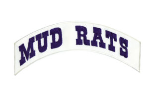 Mud-rat2 custom embroidered mc patches