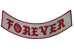 forever custom embroidered mc patches