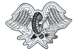 wing-wheels custom embroidered biker patches